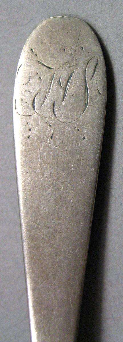 1962.0240.466 Silver Spoon engraving