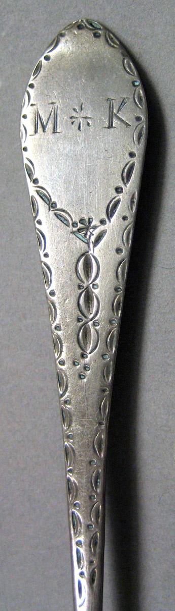 1962.0240.468 Silver Spoon engraving