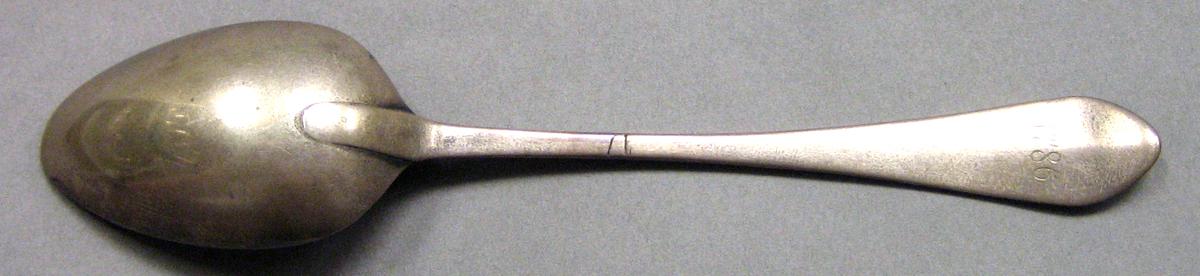 1962.0240.475 Silver Spoon underside