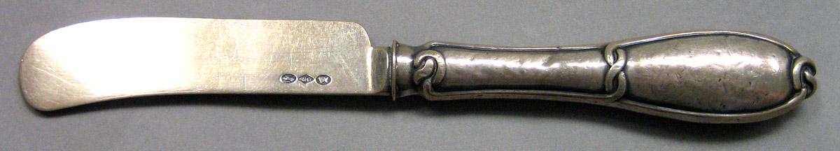 1962.0240.482 Silver Knife underside