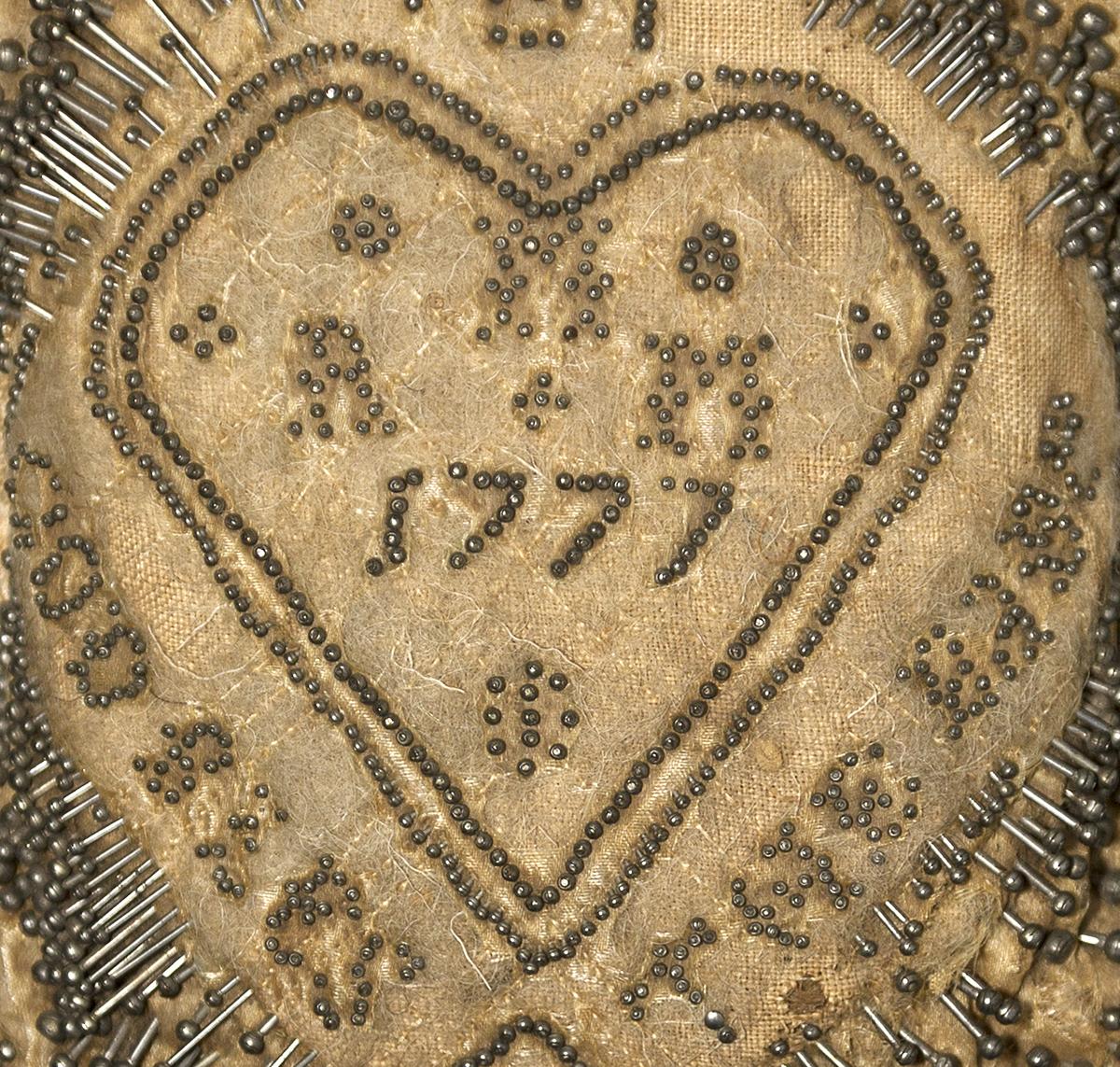 1952.0087 Pincushion, Detail
