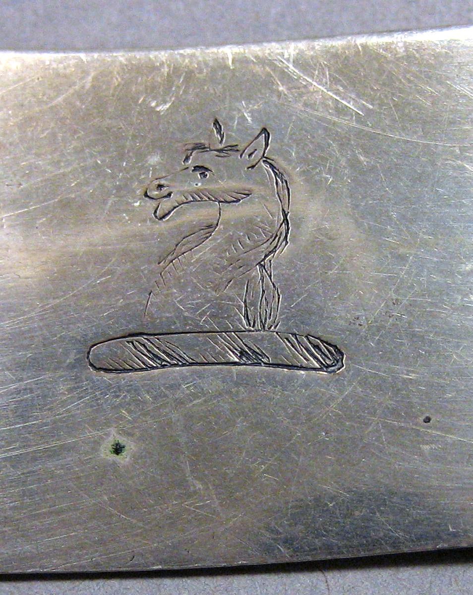 1962.0240.494 Silver Knife engraving