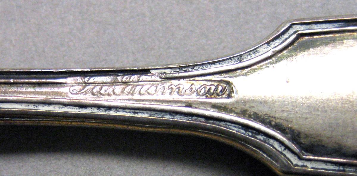 1962.0240.495 Silver Ladle mark