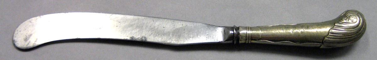 1962.0240.496 Silver Knife underside