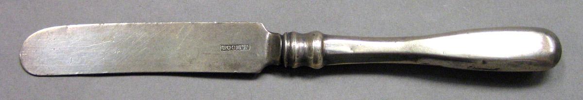 1962.0240.498 Silver Knife underside