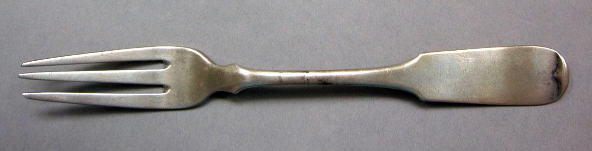 1962.0240.500 Silver fork upper surface