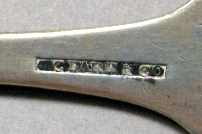 1962.0240.500 Silver fork upper mark
