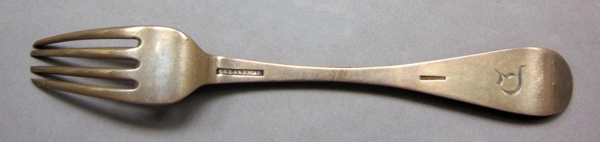 1962.0240.504 Silver fork underside
