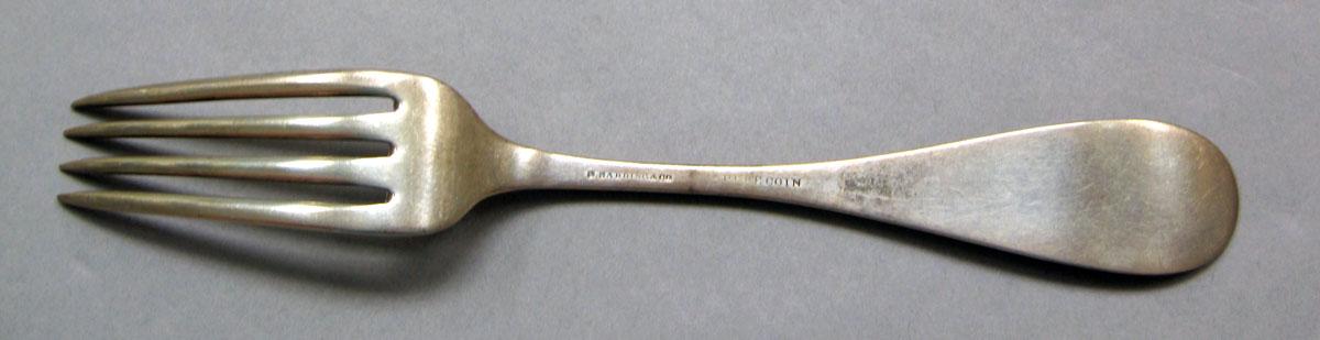 1962.0240.508 Silver fork underside