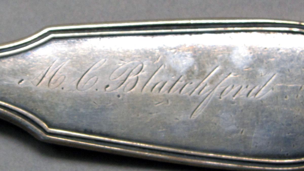 1962.0240.509.002 Silver knife engraving