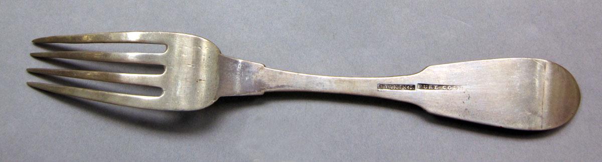 1962.0240.512 Silver fork underside