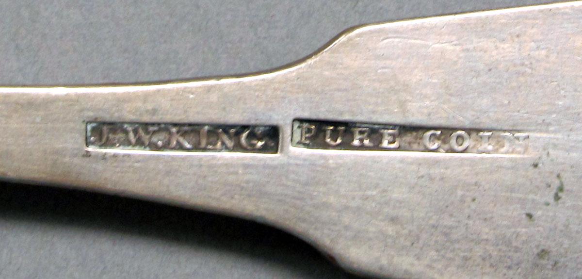 1962.0240.512 Silver fork mark