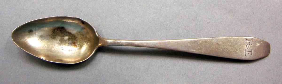 1962.0240.520 Silver spoon upper surface