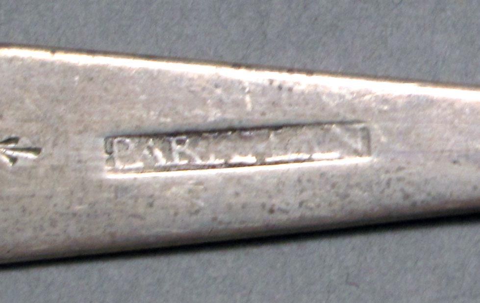 1962.0240.520 Silver spoon mark