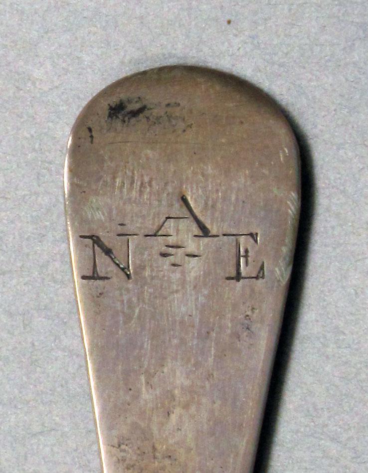 1962.0240.524 Silver spoon engraving