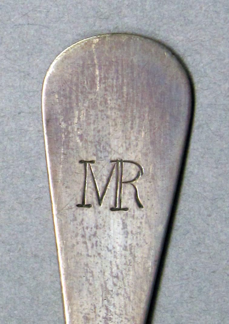 1962.0240.533 Silver spoon engraving
