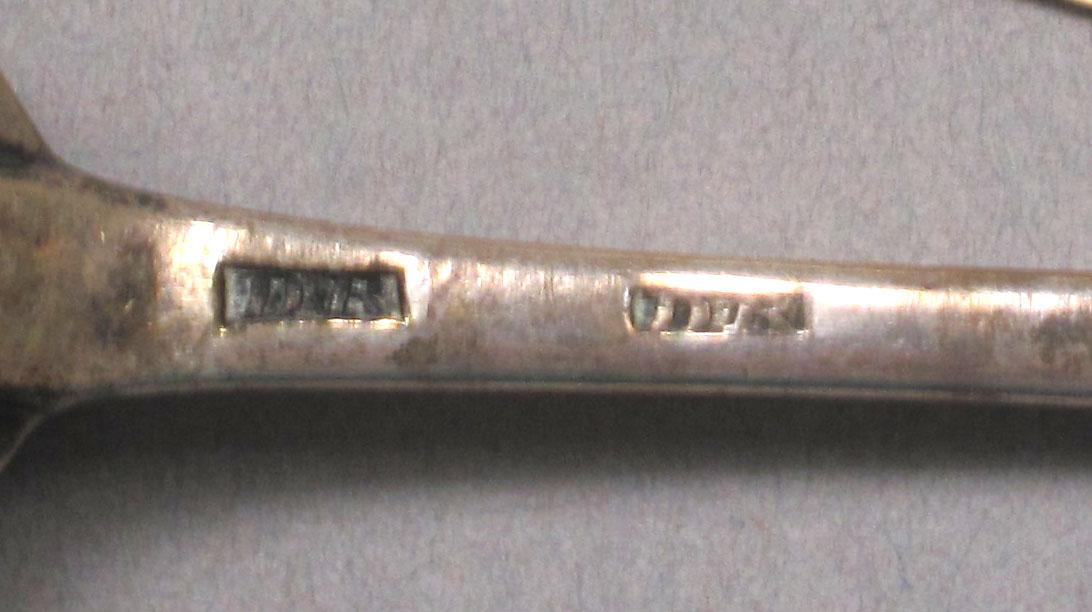 1962.0240.534 Silver spoon mark