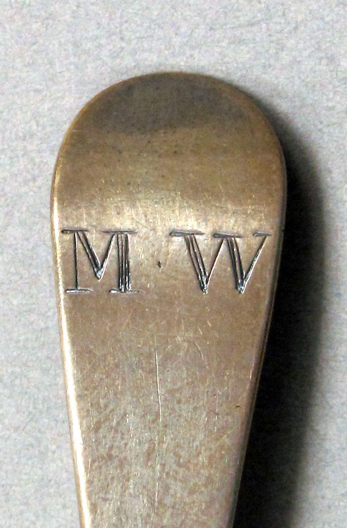 1962.0240.537 Silver spoon engraving