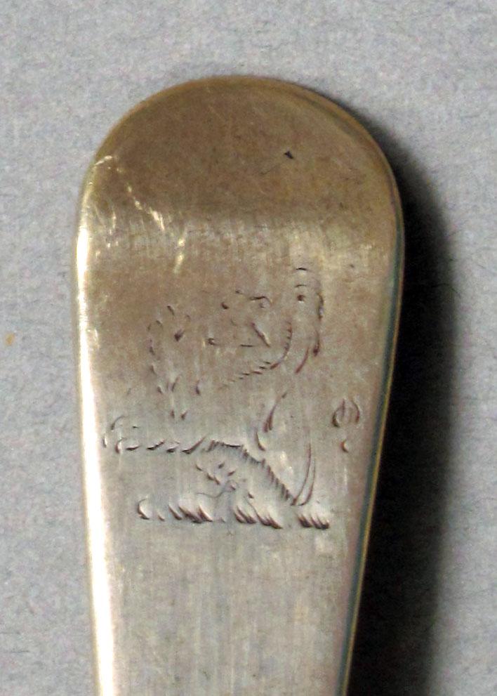 1962.0240.546 Silver spoon engraving