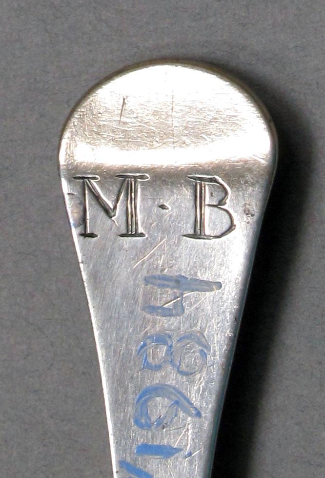 1962.0240.549 Silver spoon engraving