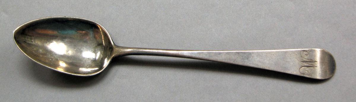1962.0240.552 Silver spoon upper surface