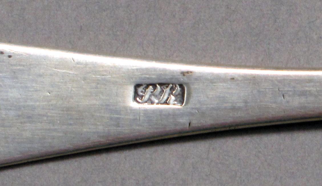 1962.0240.560 Silver spoon mark