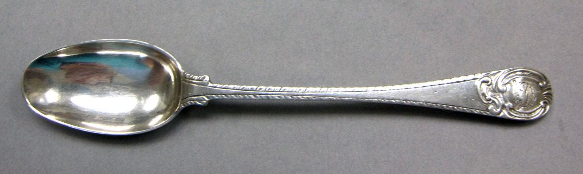 1962.0240.561 Silver spoon upper surface