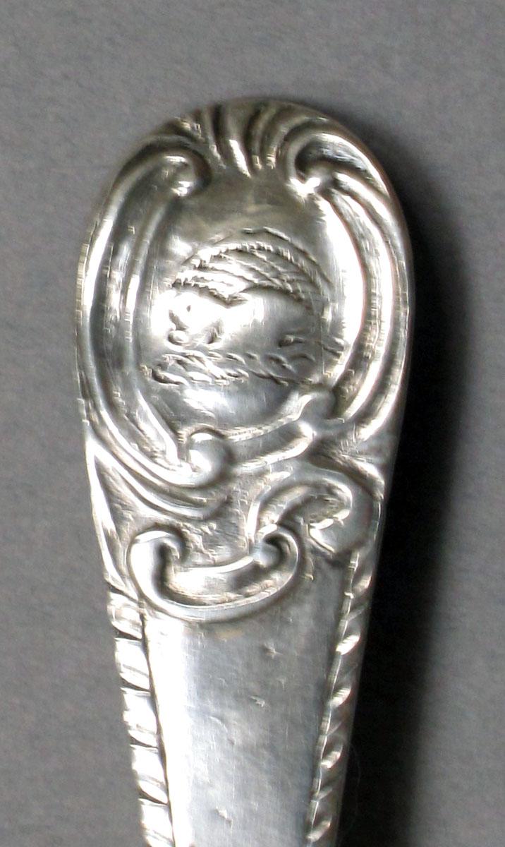 1962.0240.561 Silver spoon engraving