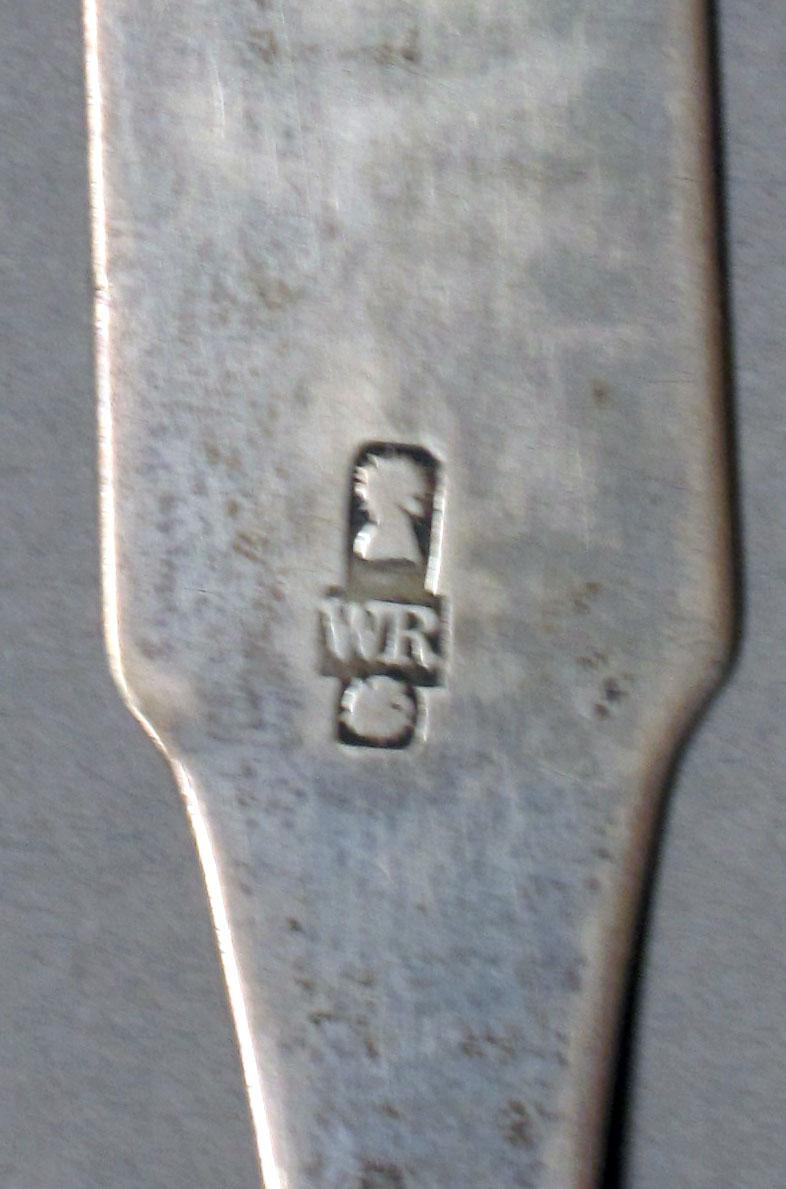 1962.0240.567 Silver spoon mark