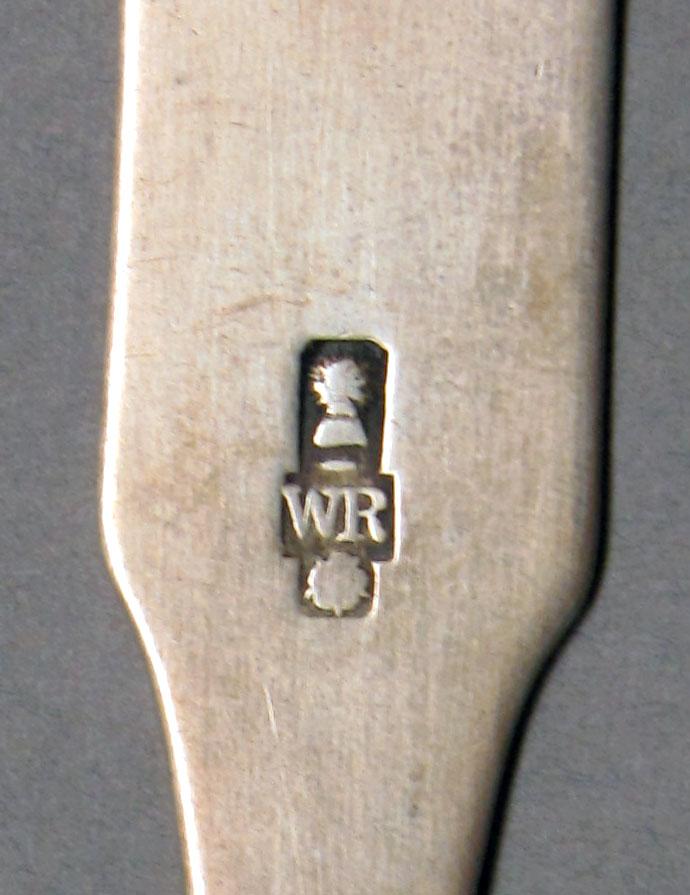 1962.0240.568 Silver spoon mark