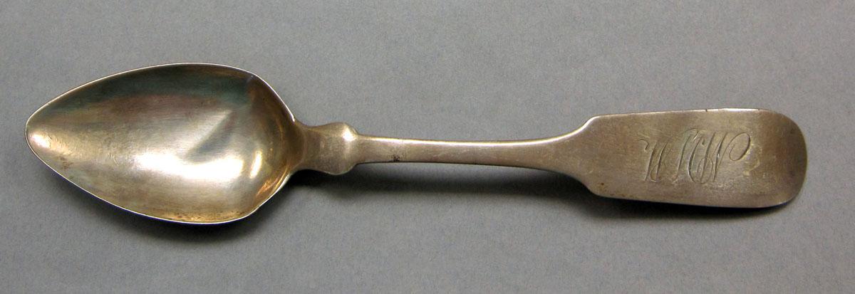 1962.0240.570 Silver spoon upper surface