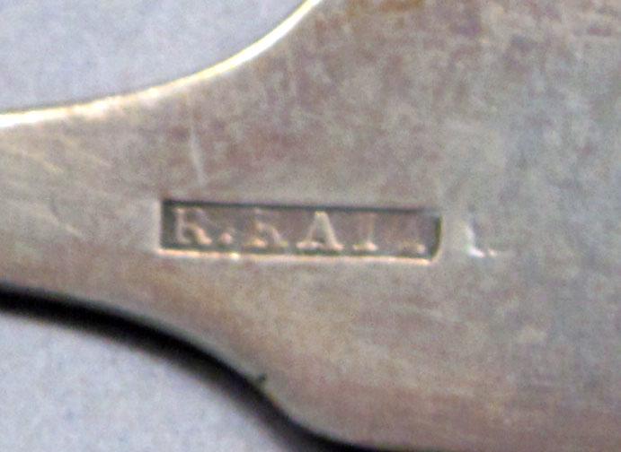 1962.0240.570 Silver spoon mark