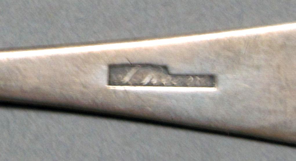 1962.0240.573 Silver spoon mark