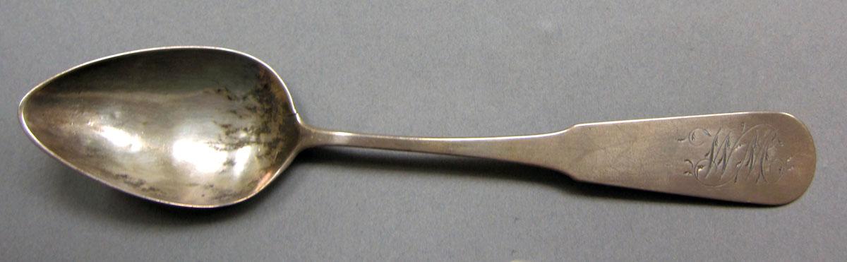 1962.0240.575 Silver spoon upper surface