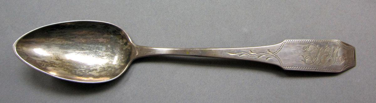 1962.0240.576 Silver spoon upper surface
