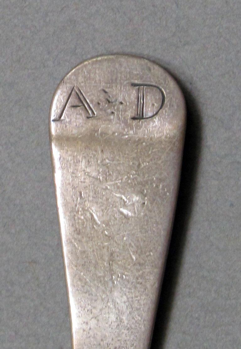 1962.0240.578 Silver spoon engraving