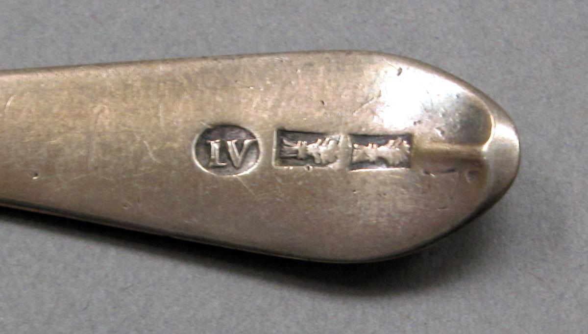 1962.0240.583 Silver spoon mark