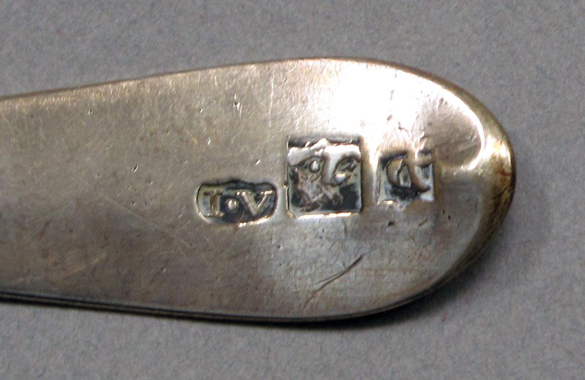 1962.0240.584 Silver spoon mark