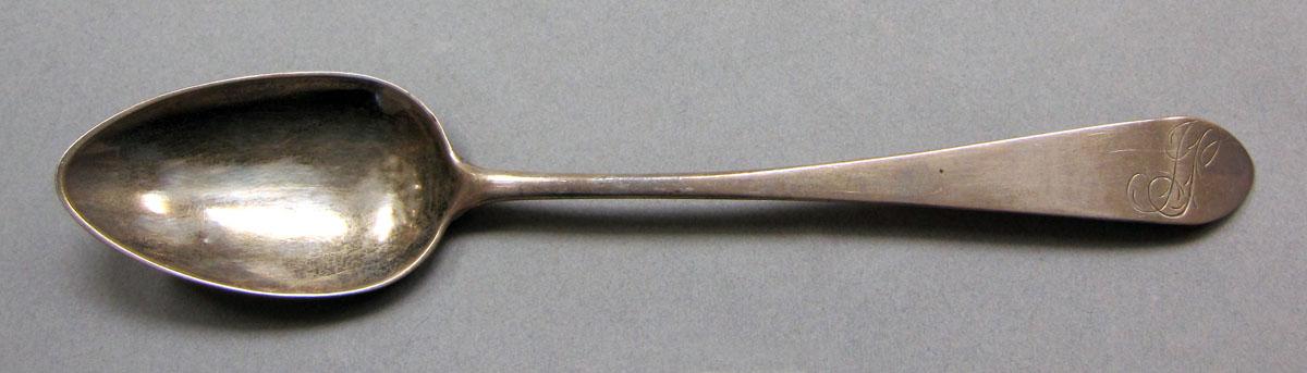 1962.0240.587 Silver spoon upper surface
