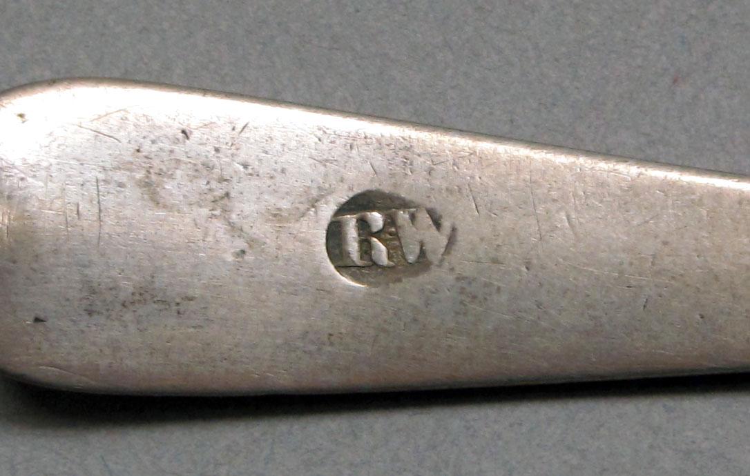 1962.0240.599 Silver spoon mark