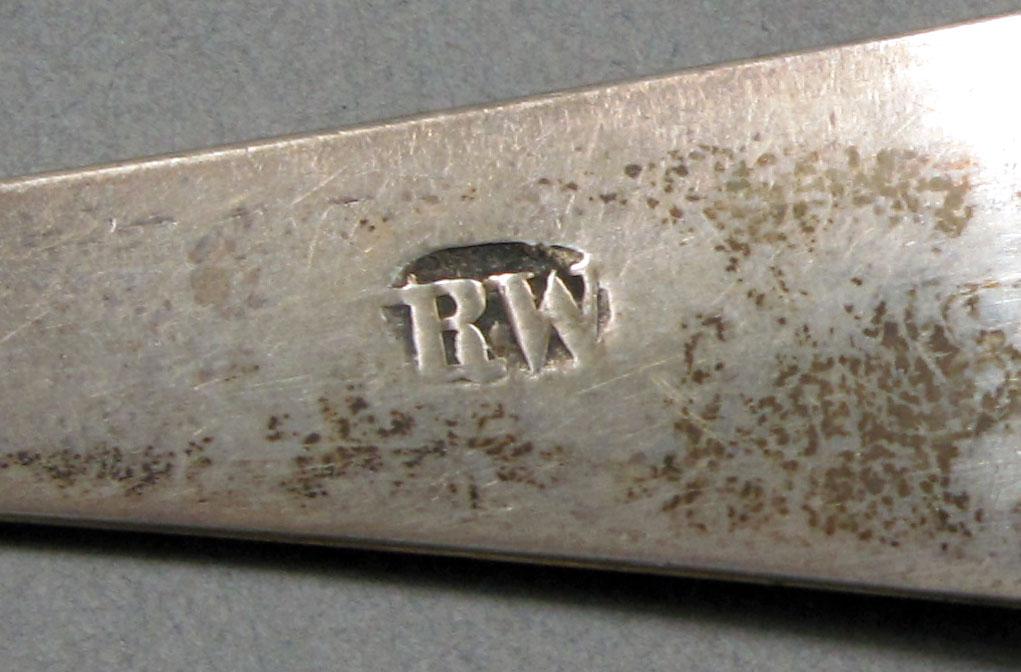 1962.0240.602 Silver spoon mark