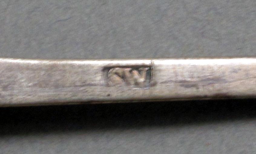 1962.0240.607 Silver spoon mark