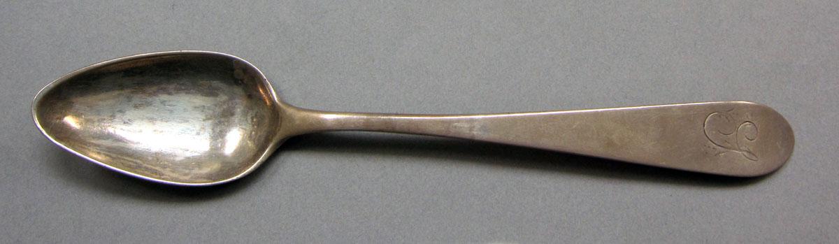 1962.0240.614 Silver spoon upper surface