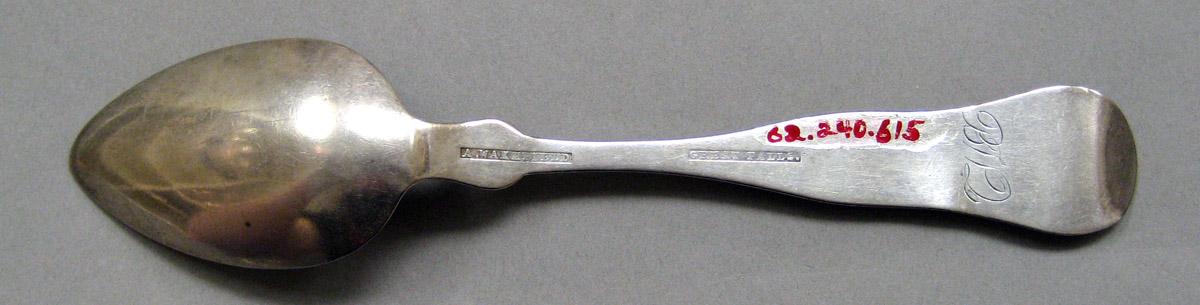 1962.0240.615 Silver Spoon underside