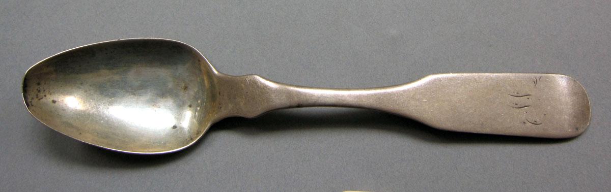 1962.0240.617 Silver spoon upper surface