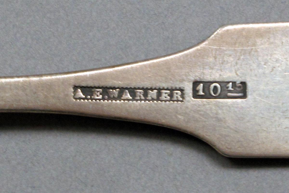 1962.0240.622 Silver spoon mark