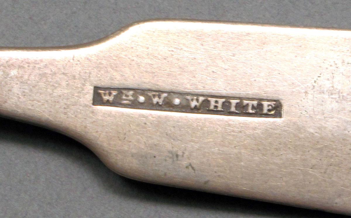 1962.0240.625 Silver spoon mark