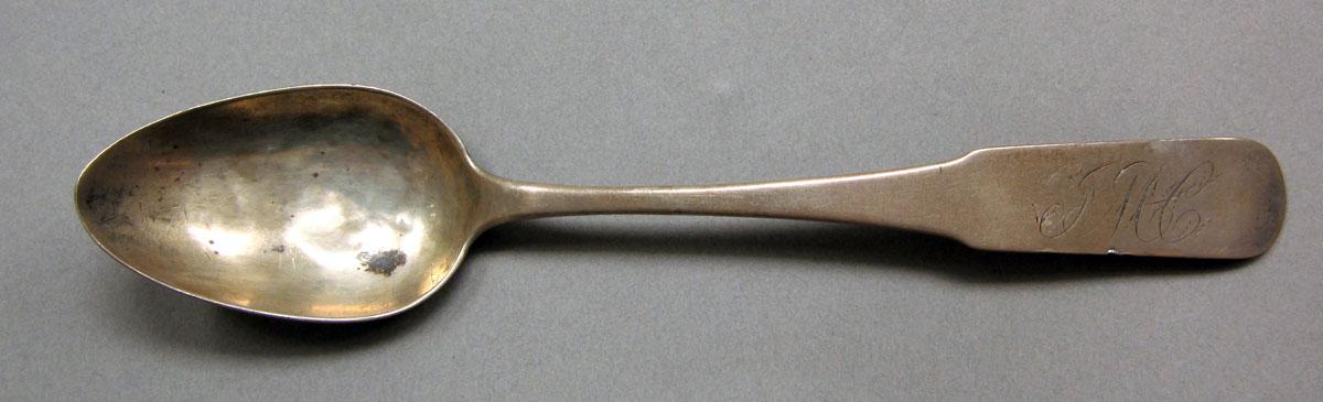1962.0240.629 Silver spoon upper surface