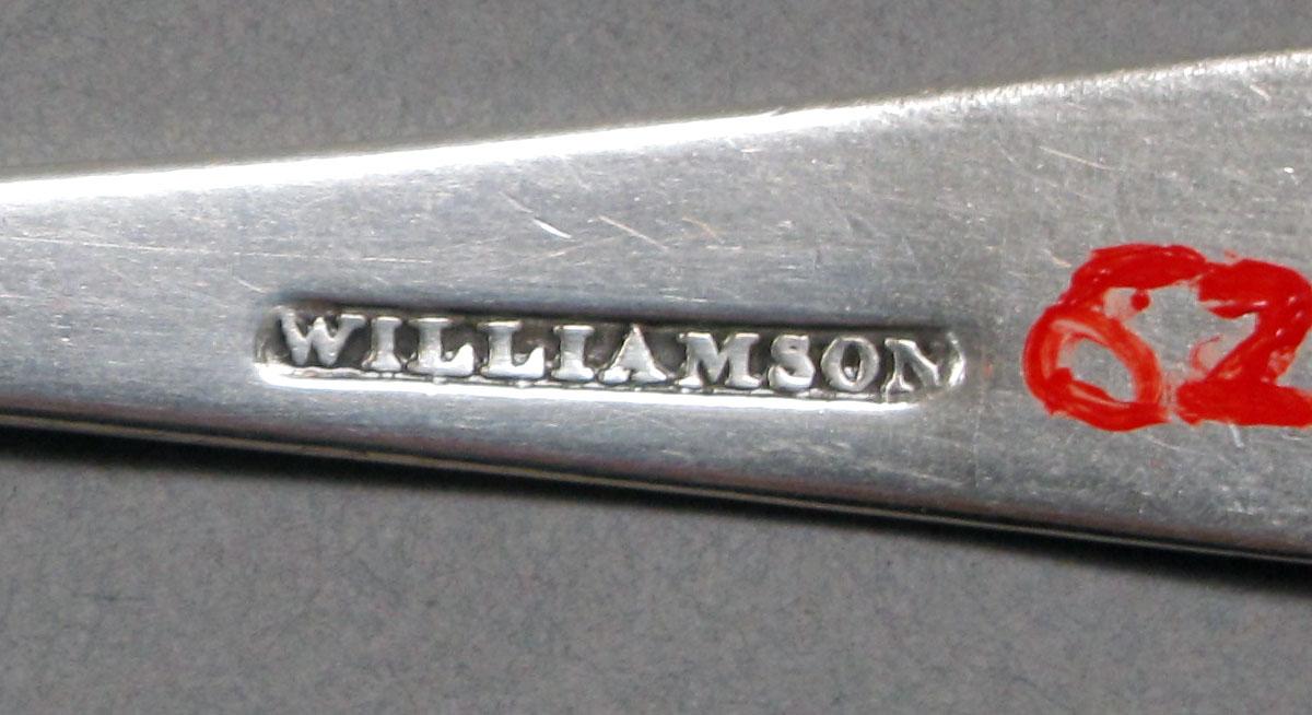 1962.0240.632 Silver spoon mark