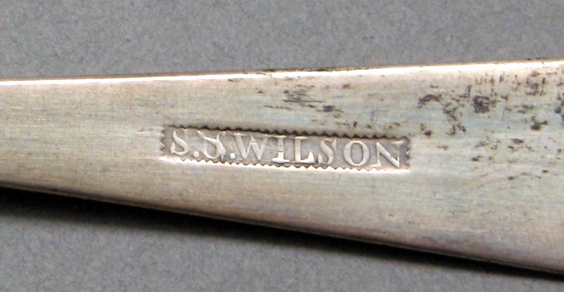 1962.0240.637 Silver spoon mark